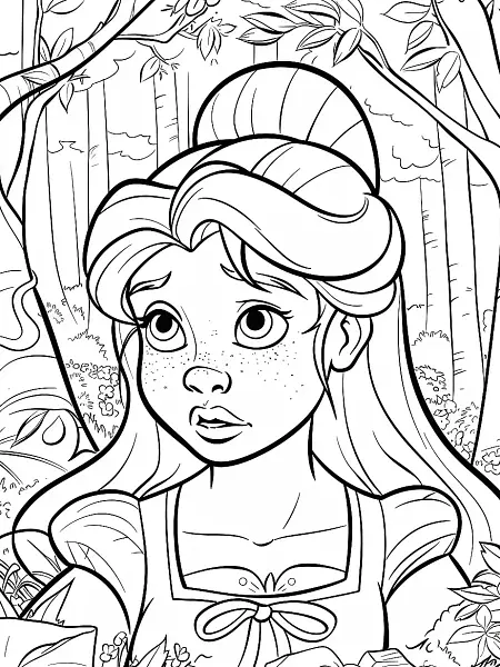 Cinderace Coloring Page: Forest Determination - 1