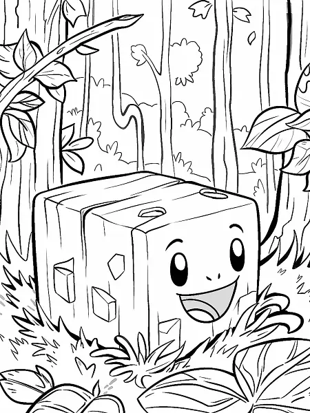 Cubone Pokemon Coloring Page - 0