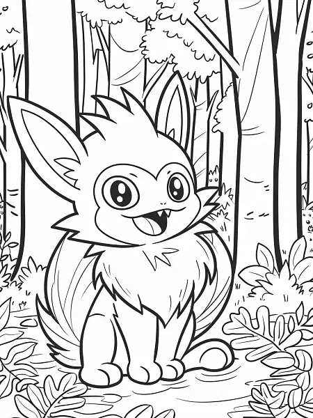 Farfetch'd Pokemon Coloring Page - 3