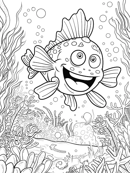 Seadra Pokemon Coloring Page - 2