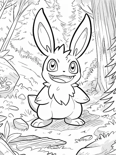 Gligar Pokemon Coloring Page