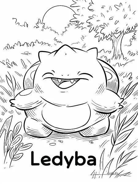 Cheerful Ledyba Pokemon in Sunny Park - 1