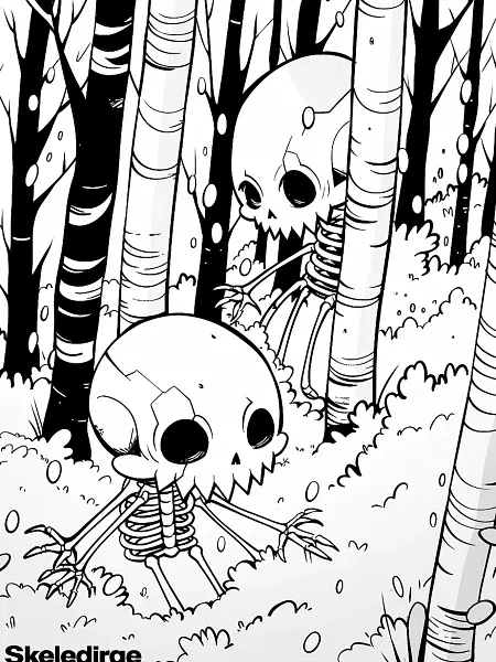 Skeledirge in a Spooky Forest - 2