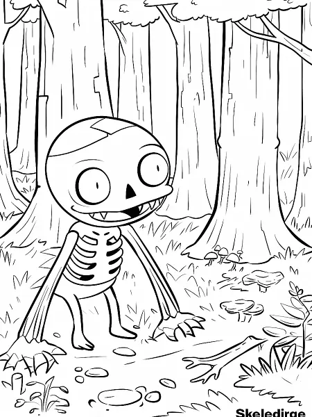 Skeledirge in a Spooky Forest - 1