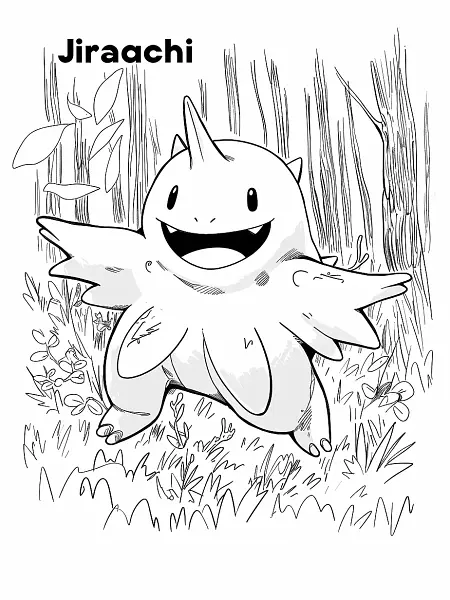 Joyful Jirachi in a Forest Clearing - 2